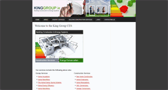 Desktop Screenshot of kinggroup.ie