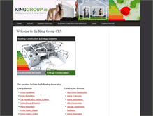 Tablet Screenshot of kinggroup.ie